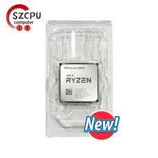 AMD Ryzen 5 3600X CPU R5 3600X 3.8 GHz 6 코어 12 스레드 7NM 95W L3 = 32M 100 000000022 소켓 AM4 신 - 라이젠3600x