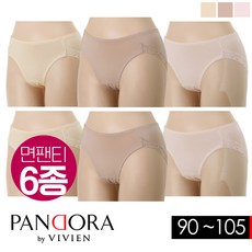 판도라 by 비비안 베이직 면 팬티 6종 ppt 1252
