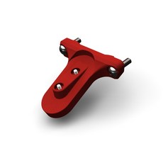 MAGCAD 가민 바리아 RCT715 자전거 SPECIALIZED SWAT 안장 마운트 레드 싸이클 라이딩 용품, 1개