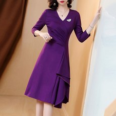 백삼나무 의류 우창점 봄계절 슬림핏 솔리드 무지 BH6007 자색, L건의 102-112 근