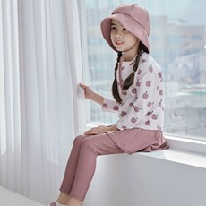 시웨이 주니어 사과상하복 래쉬가드 초등 키즈 수영복 청소년 생존수영 세트