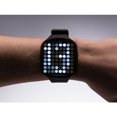 [Adafruit-A1226] TIMESQUARE DIY Watch Kit - White Display Matrix