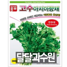 아시아종묘 고수 씨앗 500G 아시아향채 고수씨앗종자 허브씨앗 고수씨앗, 1개