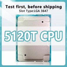 제온 골드 메달용 5120T CPU C621 서버 마더보드용 22GHz 1925MB 105W 14Core28 스레드 프로세서 LGA3647