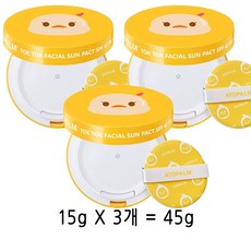아토팜 톡톡 페이셜 선팩트 SPF43 PA+++