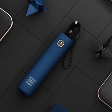 안티 Uv 접는 우산 자동 우산 비 여자 6K Windproof Regenschirm 여행 태양 우산 분명 파라솔 선물 B65, 02 파란