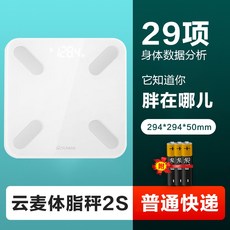 코스트코 샤오미스마트 인바디 디지털 체지방 체중계 샤오 미 체지방계 스마트 홈 2 세대, Yunmai mini2S 스마트 체지방 측정기-화