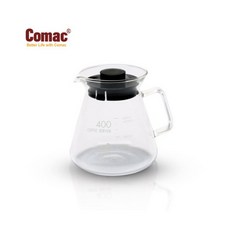 코맥 커피서버 내열유리 드립포트 핸드드립서버400ml, 400ml, 1개