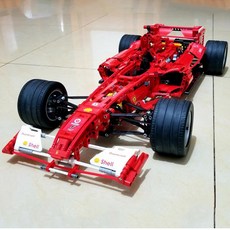 레고클래식 super18k K100 테크닉 파라리 F12 스포츠카 모형 미니어처 블록 장난감 풀박스 중국, F1 자동차 (1242 개) 고급 브릭