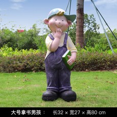 야외 정원 대형 캐릭터 조각상 조형물 인형 모형 별장 테라스 카페 펜션 동물원 공원, C