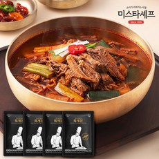 미스타셰프 육개장 600g 4팩