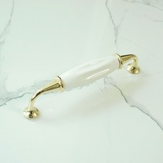 도자기골드-수납장 싱크대 가구손잡이 골드손잡이 128mm