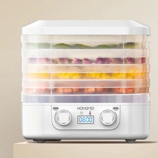 지능형 과일 건조기 식품 탈수기 야채 고기 향 차 탈수 애완 동, 2.White color, 1개
