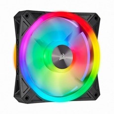  RGB 시스템쿨러 120MM LED 25T 3팩 블랙 팬허브, 단품 