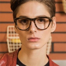 블루엘리펀트 NASH darkblonde 안경 클래식 잠자리 고도근시