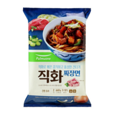 풀무원 직화 짜장면 2인분 660g, 1개