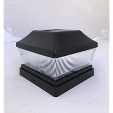 EOM 2-pcs Metal Plated 2 SMD LED Deck [Hammered Black- 6x6] - E073707W4829P96, Hammered Black- 6x6