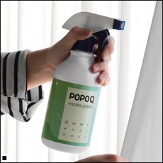 침구류 가구 신발장퍼프형 분사형 살균제 업소소곧제, 포포큐 살균탈취제 500ml