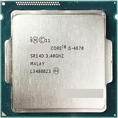 CPU cI54670 I5 4670 3.4GHz 쿼드코어 프로세서 6M 84W LGA 1150 - i54670