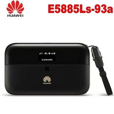 원래 잠금 해제 화웨이 와이파이 2 프로 E5885LS 93A e5885 300 mbps 4g lte 모바일 와이파이 핫스팟 지원 b1/b2/b3/b4/b5/b7/b8/b20, 단일, 1개, 단일