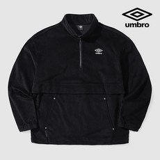 엄브로 코듀로이 스탠넥 아노락 블랙 UO421CWTN4