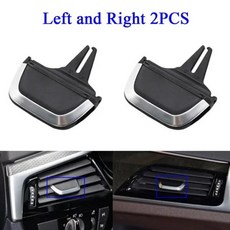 전면 후면 에어컨 AC 벤트 그릴 탭 슬라이더 클립 수리 키트 BMW 5 6GT 시리즈 G30 G31 G38 G32 520d 525i, 01 L and R 2PCS, 01 L and R 2PCS
