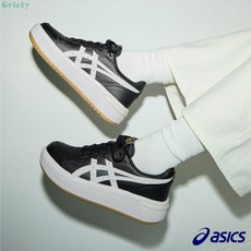 아식스 재팬 S ST 플랫폼 블랙 화이트 남성 여성 키높이 운동화 1203A289.002