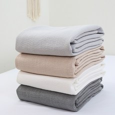 순면 60수 일자누빔 피그먼트 패밀리 침대패드, 화이트