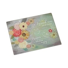 도마 위생 항균 커팅보드 애비 기프트 미니 CA 프레스 11 x 8.5 친구도마 멀티컬러, 1개