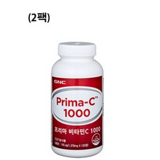[GNC]프리마 비타민 C 1000 (120정)_2팩, 1개, (120정) 2팩