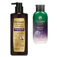 닥터그루트샴푸 탈모집중케어 힘없는 모발 기획세트, 400ml+180ml