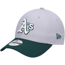 [미국정품] 395947 스냅백 캡모자 MLB [오클랜드 애슬레틱스] 뉴에라 Youth Clutch 9FORTY Adjustable Hat - Gray