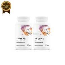 쏜리서치 Glutathione-SR 글루타치온 60캡슐 2병