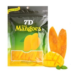 7D 건조망고, 80g, 6개