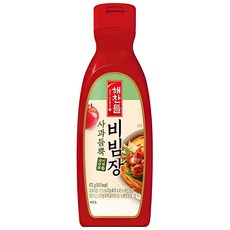 [CJ]해찬들 사과듬뿍 비빔장470g/쫄면/비빔국수/비빔밥