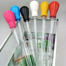 어항 스포이드 30ml 50ml 청소 집똥기 구피 치어 분리, 2개
