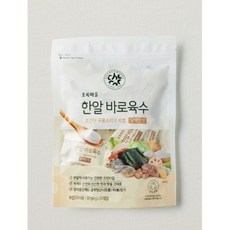  초록마을 한알바로육수 담백한맛 4g 20개입, 80g, 1개 