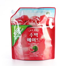 대용량 1.5L BG 수박 에이드, 1개