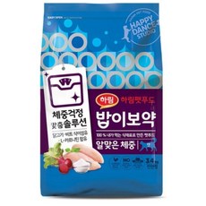 하림펫푸드 전연령 밥이보약 알맞은체중 고양이사료, 다이어트(체중감소), 3.4kg, 1개