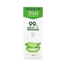 웰빙 예쁜얼굴 알로에 수딩 젤 150ml 5개 겔 튜브 수분 공급 미백 진정 여름 피부