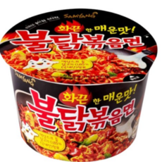 삼양 불닭볶음면 큰컵 105g, 12개