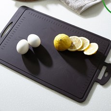 Living 플래티넘 무독성 실리콘도마 BPA free, 초코블랙, 1개