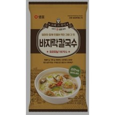샘표바지락칼국수