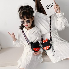 해외 신학기가방 2020년 봄여름 신상품 아동크로스백 실리콘 지퍼 지갑-22293192501627