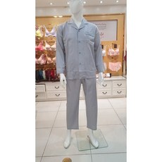 [갤러리아] TriumphSS블루그레이 80수 프리미엄 남성잠옷 TMJ0901BGR