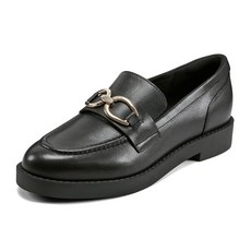 Rockport 여성용 Yemery 로퍼 블랙 가죽