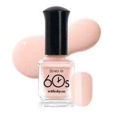 위드샨 60초 매니큐어, 피치머랭, 9ml, 1개