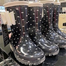 셀덴 셀덴 NC10 리본 블랙 도트 장화 EDXL19A01 (6023171)