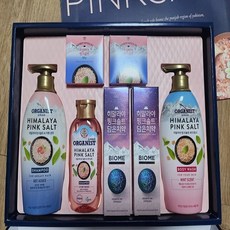 히말라야 코스트코 핑크솔트 바디워시 비누 설날 선물 세트 치약, 3개