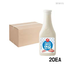 서울우유 연유 달콤 빙수 토핑 500g 20개입 1박스